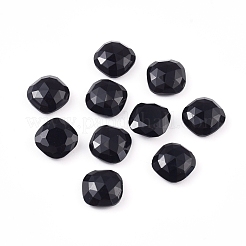 天然＆合成混合石カボション  多面カット  正方形  11x11x4.5mm&nbsp;G-G835-C01
