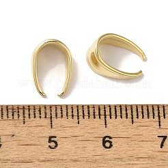 304ステンレススチールスナップオンベイル  ゴールドカラー  10.5x7.5x6mm&nbsp;STAS-D447-30G