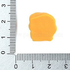 オペーク樹脂カボション  模造食品  卵と乾杯  18x17x10.5mm&nbsp;CRES-Z013-01E