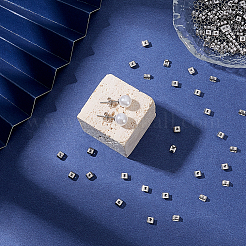 304ステンレススチール製イヤーナット  5x3.5x2mm  穴：0.8mm&nbsp;STAS-PH0010-05