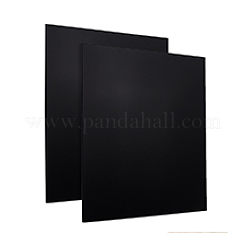 HDPEシート  正方形  ブラック  300x300x3mm&nbsp;DIY-WH0591-150C-01