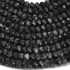 天然ラルビカイトビーズ連売り  多面カット  ロンデル  8x5.5mm  穴：1.2mm  約69個/連  15.16''（38.5センチメートル）&nbsp;G-Z111-A42