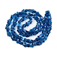 透明ガラスビーズ  多面カット  蝶  藤紫色  8x10x6mm  穴：1mm&nbsp;LS-GLAA-Q066-10mm-B08