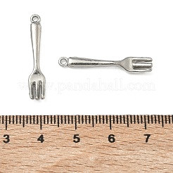 304ステンレスペンダント  スプーンチャーム  ステンレス鋼色  28x5x2mm  穴：1.4mm&nbsp;STAS-P446-01B-P