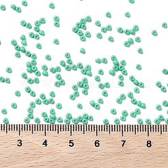 Fgb 200g 8色 12/0グレードA ラウンドガラスシードビーズ  焼き付け塗料  ミックスカラー  2x1.5mm  穴：0.7mm  25 G /カラー  約13300個/箱&nbsp;SEED-JP0010-10-2mm