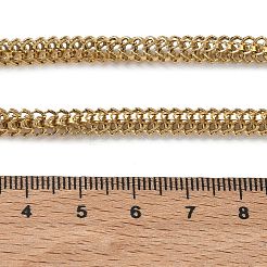 女性用304ステンレススチールチェーンネックレス  ゴールドカラー  16.81インチ（42.7cm）&nbsp;SA-CBA4051-14G