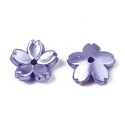 アクリルパール調ビーズ  さくらの花  ミックスカラー  11x11.5x4mm  穴：1.4mm&nbsp;OACR-N012-002