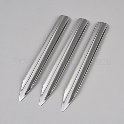 430ステンレススチール製ビーズスクープ  ビーズパウダーショベル  ステンレス鋼色  15.1x1.6x0.45cm&nbsp;TOOL-WH20006-12
