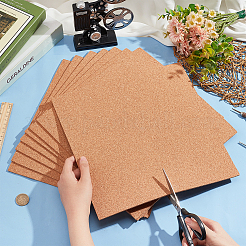 コルク断熱シート16枚  コースター用  壁飾り  パーティーとDIYのクラフト用品  正方形  ペルー  300x300x3mm&nbsp;DIY-BC0016-23