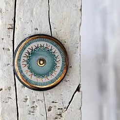 アクリル吊り飾り  家の壁の装飾のため  ナザールボンジュウ  丸い模様  200x3mm&nbsp;PW22072982290