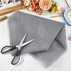 ポリエステルメッシュ生地  服装アクセサリー  グレー  1500x750x0.5mm&nbsp;DIY-WH20002-182A-03
