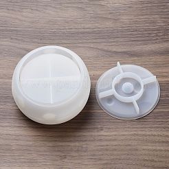 DIYキャンドル作り  レジン型  UVレジン用  エポキシ樹脂工芸品作り  ホワイト  122x58mm  内径：102mm&nbsp;SIMO-M045-09