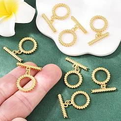シェグレース真鍮マンテル  リング  カドミウムフリー＆ニッケルフリー＆鉛フリー  18KGP本金メッキ  24~25mm  穴：1.2mm&nbsp;XGR0124G-135G
