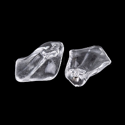 透明なアクリルパーツ  葉  透明  24.5x17x5mm  穴：1.6mm  約877個/500g&nbsp;TACR-G050-01B