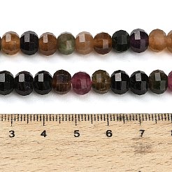 天然石ホワイトジェイドビーズ連売り  カボチャ  染め  多面カット  ミックスカラー  7.5~8x6~6.5mm  穴：1.1mm  約57個/連  14.57''（37センチメートル）&nbsp;GG-CBA9106-02L