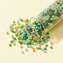 20g透明アクリルビーズセット  多面カット  双円錐形  ミックスカラー  6x5.5~6mm  穴：1~2mm&nbsp;TACR-FS0001-35