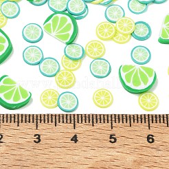 ネイルアート用のポリマークレイスライス  レジンデコレーション＆DIYジュエリー作り  ミックスカラー  5~9x5~11x0.2~2.5mm&nbsp;PY-CBA1F99-10