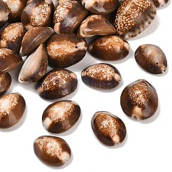 ナチュラルシェル楕円形ビーズ  ペルー  25~35x17~26x12~18mm  穴：1~1.5mm  約80~100個/500g&nbsp;BSHE-O007-44