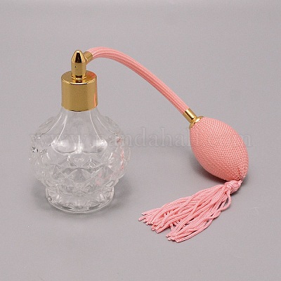 ガラスの空の詰め替え可能な香水アトマイザースプレーボトル