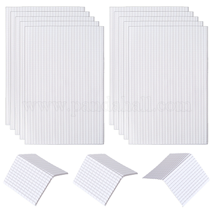塩ビシート  長方形  ホワイト  298x198x2.2mm&nbsp;DIY-WH0622-688B-1