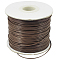 Korean Waxed Polyester Cord, Bead Cord, Camel, 1.2mm, about 185yards/roll