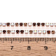 鉄ラインストーンカップチェーン  スプールで  ライトピーチ  2x2x2mm  約30.00フィート（9.14m）/ロール&nbsp;CH-T007-02A-08-3
