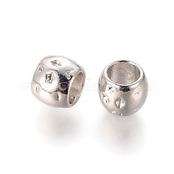 合金ビーズ  大穴ビーズ  混合図形  ミックスカラー  8~13x6~13x6~13mm  穴：4.5~5.8mm&nbsp;PALLOY-E565-07