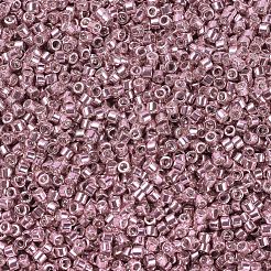 MIYUKIデリカビーズ  シリンダー  日本製シードビーズ  11/0  （db0435)亜鉛メッキピンク赤面  1.3x1.6mm  穴：0.8mm  約2000PCS /ボトル  10 G /ボトル&nbsp;SEED-JP0008-DB0435
