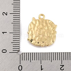 合金ペンダント  蝶  ゴールドカラー  17x14x2.5mm  穴：1.4mm&nbsp;FIND-U007-11G