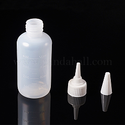 120ミリリットルのプラスチック接着剤ボトル  透明  14.5cm  容量：120ミリリットル&nbsp;TOOL-BC0008-26