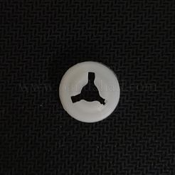 クラフト用品プラスチック人形の目パーツ  ぬいぐるみの目  安全の目  半円  シエナ  19.5mm  スペーサー：15x4mm&nbsp;DOLL-PW0001-042-D05