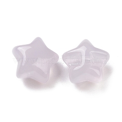 模造ゼリーアクリルビーズ  スター  アザミ  17x17.5x11.5mm  穴：3mm  約177個/306g&nbsp;LS-OACR-B002-03C