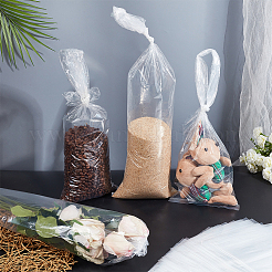 長方形のプラスチックフィルム保存袋  透明  74.5~75x15~15.4x0.01cm&nbsp;ABAG-WH0038-46
