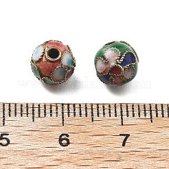 手作り七宝ビーズ  ミックスカラー  混合図形  5~8x5.5~8x5.5~8mm  穴：1~1.4mm&nbsp;CLB-Q002-14A