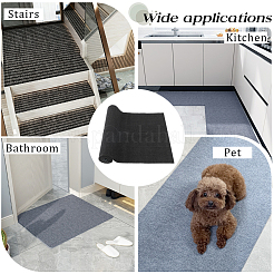 ポリプロピレン繊維製の猫用クライミングスクラッチャーマット  ブラック  1000x400x3.5mm&nbsp;AJEW-WH20054-215A