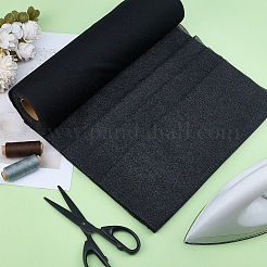 ポリエステルメッシュ生地  ブラック  300x0.1mm  約25ヤード/個&nbsp;DIY-WH0683-50B