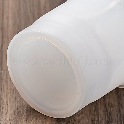 シリコンモールド  花瓶箱型  ジェッソ樹脂鋳造金型  ホワイト  六角  69x75x100mm  内径：47mm&nbsp;DIY-K073-21D