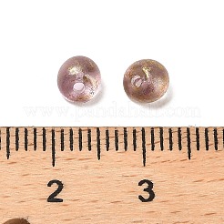 透明なアクリルビーズ  オールドローズ  5x4mm  穴：1.2mm  約100個/セット&nbsp;OACR-E038-01G