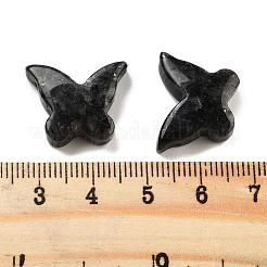 天然ラルビカイトペンダント  蝶のチャーム  19.5x15x5.5mm  穴：1mm&nbsp;G-H007-07L