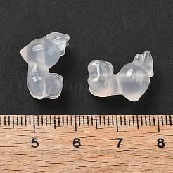 天然石瑪瑙ビーズ  兎  15~16x8~9x11~12mm  穴：1mm&nbsp;G-U025-05