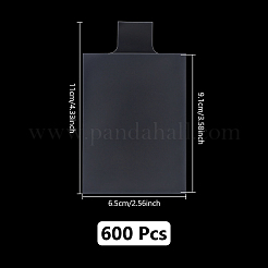 PVCカードフィルム100枚  カードスリーブ  長方形  透明  110x65x0.03mm&nbsp;DIY-WH0899-768
