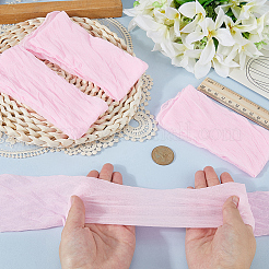 ポリエステルシルクフラワーストッキング素材30個  DIYクラフト 結婚式 ホームデコレーション  パールピンク  600x50x0.5mm&nbsp;AJEW-CY0002-29D