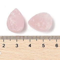 天然石ローズクォーツカボション  ティアドロップ  17.5~18x13x9~9.5mm&nbsp;G-K338-40A-02