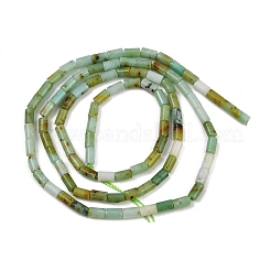 天然クリソプレーズビーズ連売り  コラム  4~4.5x2mm  穴：0.7mm  約88~92個/連  14.49~14.96''（36.8~38センチメートル）&nbsp;X-G-M389-22