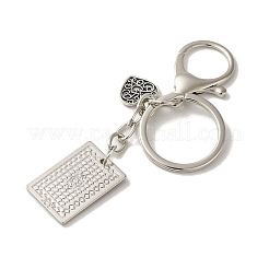 合金製トランプキーホルダー  ポーカー  レッド  9.8cm&nbsp;KEYC-A013-01B-02