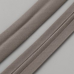 ポリエステルコットンリボン  洋服アクセサリー用  グレー  3/4インチ（20mm）  約21.87ヤード（20m）/ロール&nbsp;OCOR-WH0816-017B