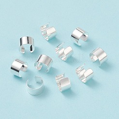 304ステンレススチール製イヤーカフ金具  銀  10x9x6mm&nbsp;STAS-P249-18S-A