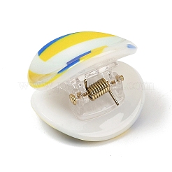 女性用 女の子用 アクリル 爪 ヘアクリップ  バレーボール  44~45x22mm&nbsp;PHAR-H073-02E