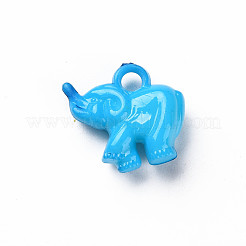 オペークアクリルパーツ  象  ミックスカラー  17x19.5x7.5mm  穴：3mm  約540個/500g&nbsp;MACR-N013-052
