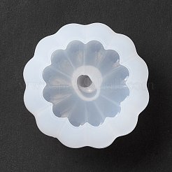 カボチャディスプレイシリコーン型  UVレジン用  エポキシ樹脂工芸品作り  ホワイト  68x51mm  内径：45mm&nbsp;DIY-I096-12